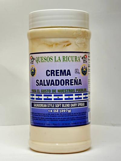 QUESOS LA RICURA CREMA SALVADORENA  397G