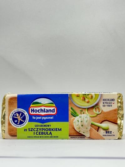 HOCHLAND Processed Cheese with Chives ana Onion  90g