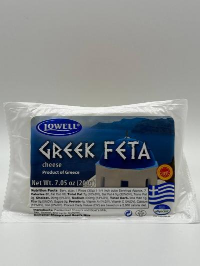 LOWELL Greek Feta Cheese  200g