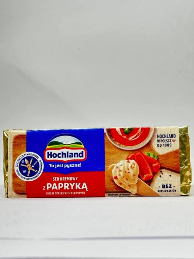 HOCHLAND Processed Cheese with Red Peppers 90g