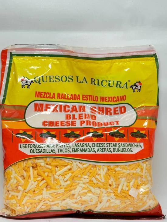 QUESOS LA RICURA Mexican Shred Blend Cheese  907g