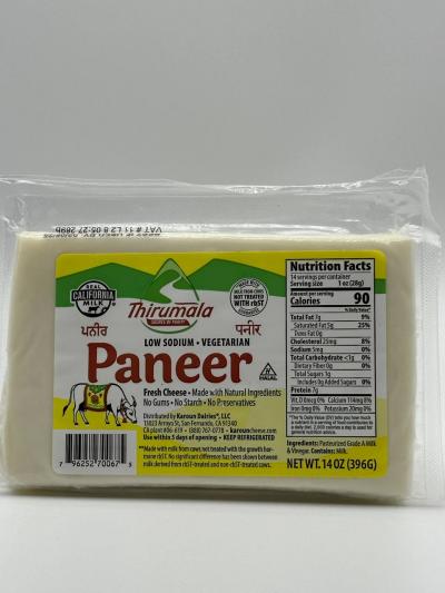 THIRUMALA  Paneer Fresh Cheese  396g