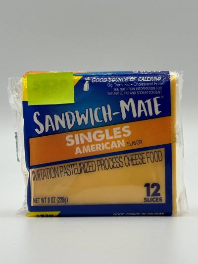 SANDWICH - MATE Singles American Cheese  226g (12 slices)