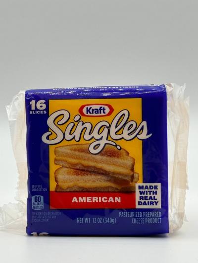 KRAFT Singles American Cheese  340g ( 16 slices)