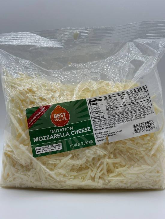 BEST VALUE Imitation Mozzarella Cheese  907g