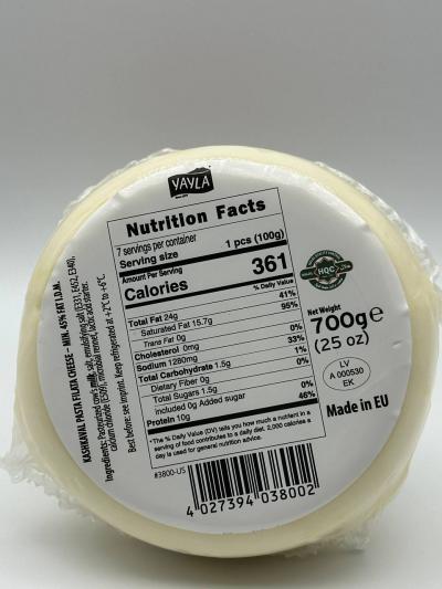 YAYLA Kashkaval Pasta Filata Cheese  700g