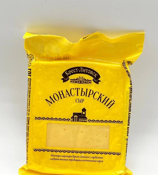 BREST LITOVSK Monastyrskiy Cheese  200g