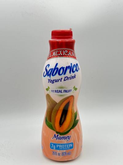 EL MEXICANO Saborico Yogurt Drink with Mamey  828ml