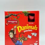 DAINIMALS Pouches Lowfat Yogurt with Strawberry 396g