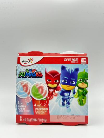 YOPLAIT PJMASKS Lowfat Yogurt with Cotton Candy and Strawberry 907g