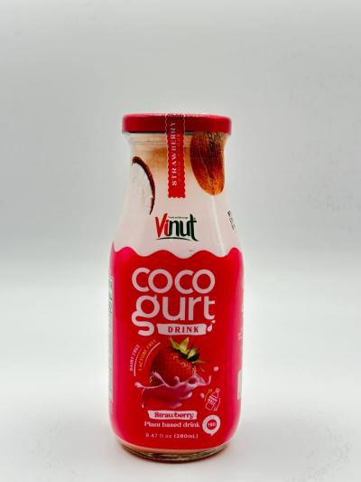 VINUT Coco Yogurt Drink with Strawberry 280ml