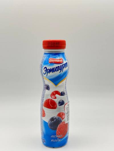 EHRMANN Yogurt Drink Ermighurt strawberry and blueberry 290g