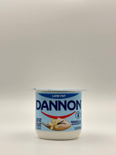 DANNON LOW FAT YOGURT VANILLA 150G