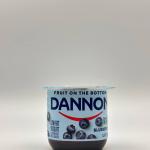 Dannon fruit on the bottom Blueberry 150g.