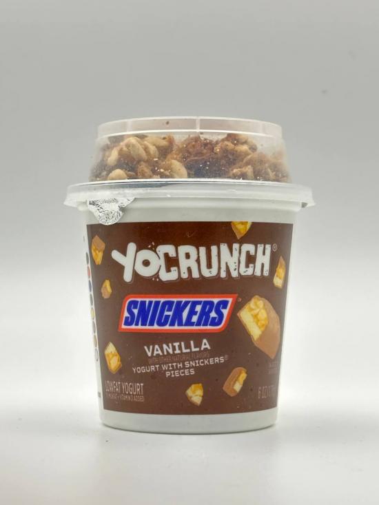 YOCRUNCH Snickers Vanilla Yogurt  170g