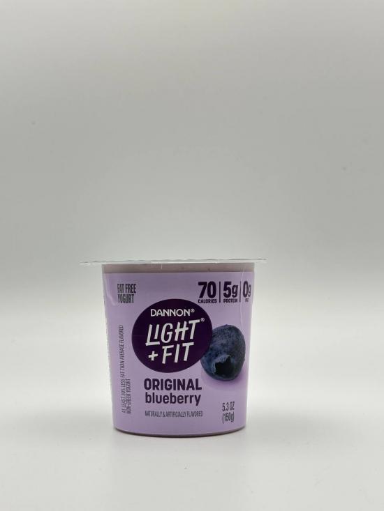 DANNON LIGHT +FIT ORIGINAL BLUEBERRY150G