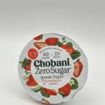 CHOBANI Zero Sugar Greek Yogurt Strawberry Flv 150g