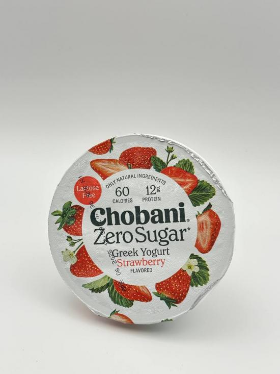 CHOBANI Zero Sugar Greek Yogurt Strawberry Flv 150g