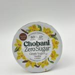 CHOBANI Zero Sugar Greek Yogurt Vanilla flv  150g