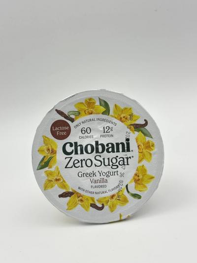 CHOBANI Zero Sugar Greek Yogurt Vanilla flv  150g