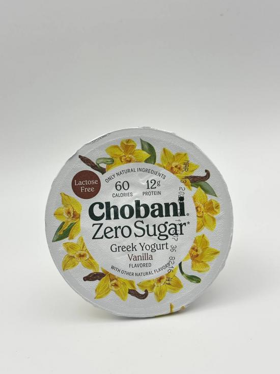 CHOBANI Zero Sugar Greek Yogurt Vanilla flv  150g