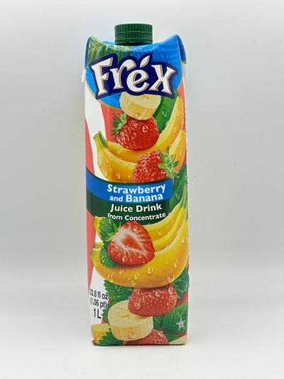 Frex Strawberry Banana 1L