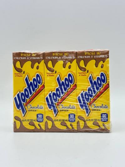 YOO-HOO CHOCOLATE X3