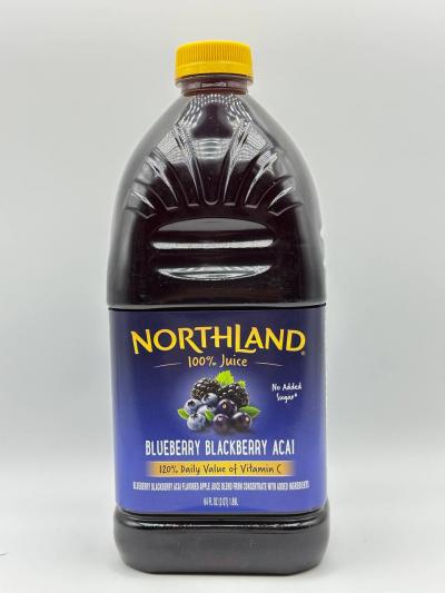 Northland  BLUEBERRY & BLACKBERRY Juice 1.89L