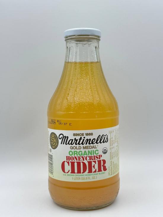 MARTINELLIS ORGANIC HONYCRISP CINDER 1L