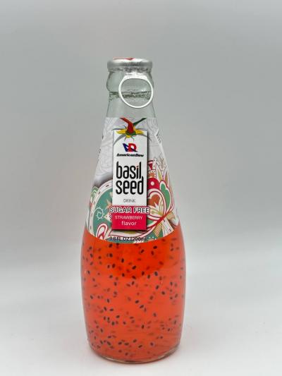 Mg Basil Seed Strawberry 290ml