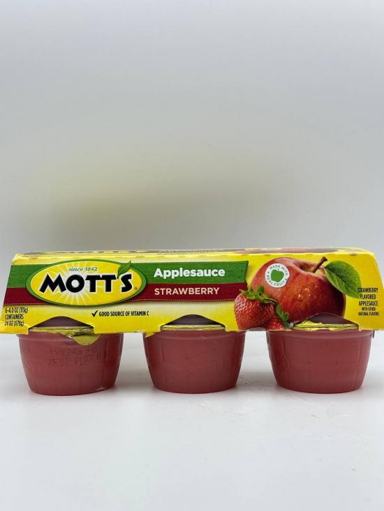 MOTT'S APPLESAUCE STARWBERRY