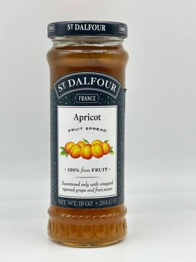 ST DSALFOUR APRICOT FRUIT SPREAD 284G