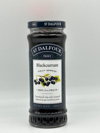 ST DALFOUR BLACKCURRANT FRUIT SPREAD 284G