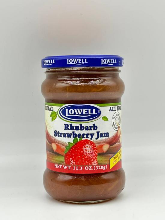 Lowell Rhubarb Strawberry Jam 320g