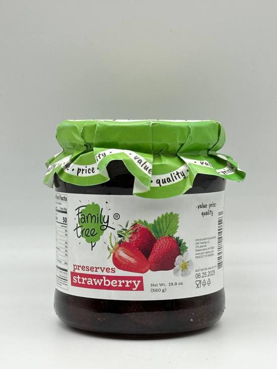 FT STRAWBERRY PRESERVES 560G