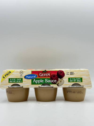 GEFEN NATURAL APPLE SAUCE 680G