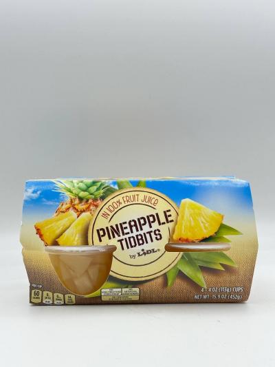 PINEAPPLE TIDBITS 452G