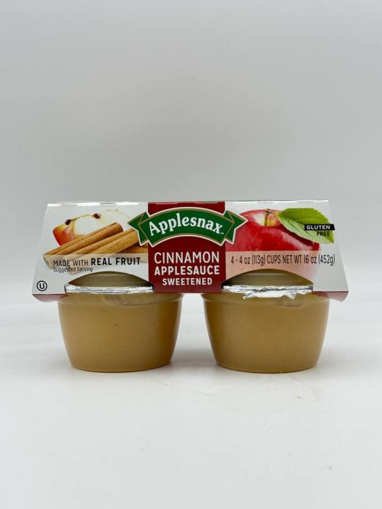 APPLESNAX CINNAMON APPLESAUCE 452g