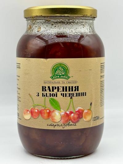 White Sour Cherry Jam 1250g