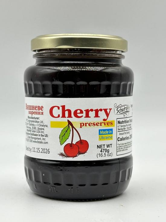Shedrik Cherry Preserve 470g