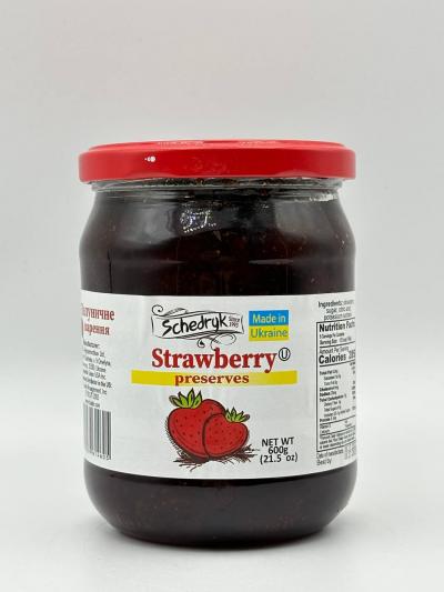 Schedryk Strawberry Preserves 600g