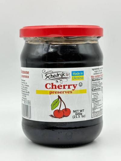 Schedryk Cherry Preserves 600g