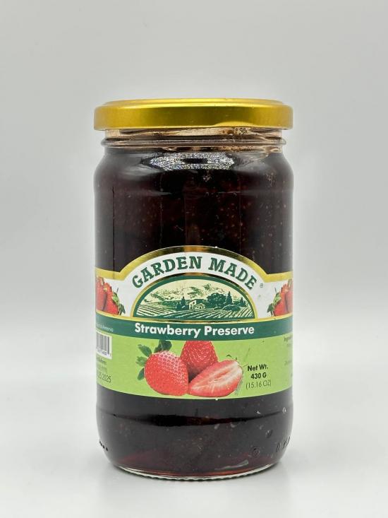 GARDEN MADE STRAWBERRY PRESERVE 430G