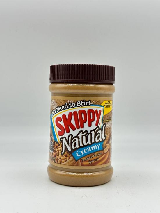 SKIPPY NATURAL CREAMY PENUT BUTTER 425G