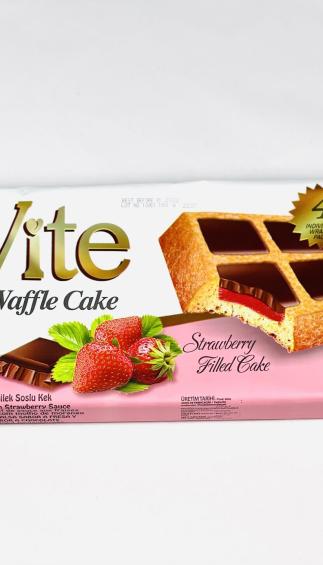 Simsek Invite Waffle Cake Strawberry Filled 180g