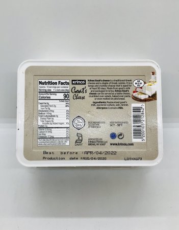 Krinos Goat'S Cheese 400g.