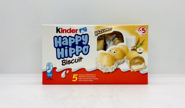 Kinder Happy Hippo Biscuit Hazelnut 103g