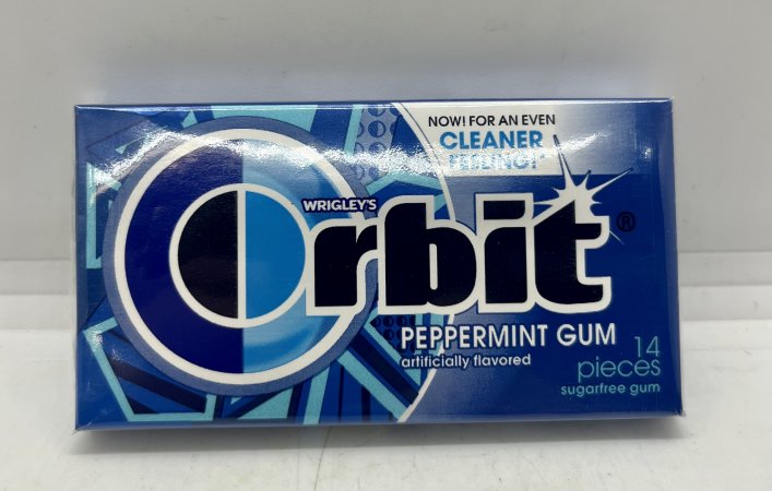 Orbit Peppermint Gum 14pcs