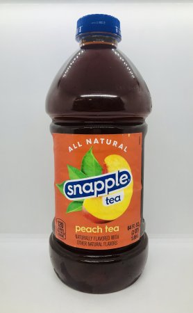 Snapple Peach tea 1.89L.