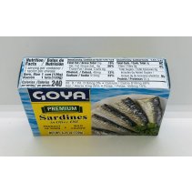 Goya Sardines in Olive Oil 120g.